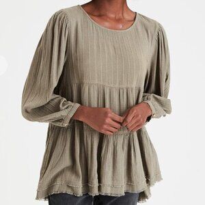American Eagle Tiered Babydoll Top
